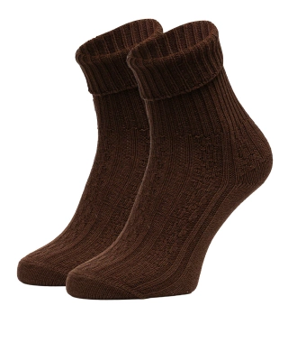 Skarpety Olavoga Ferro brązowe