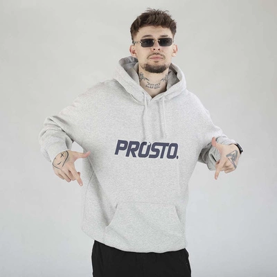 Bluza Prosto Hoodie Fuss szara