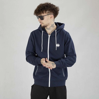 Bluza Pit Bull Hoodie Zip Terry Pitbull USA granatowa