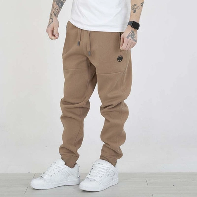 Spodnie Dresowe Pit Bull Small Logo HD brązowe