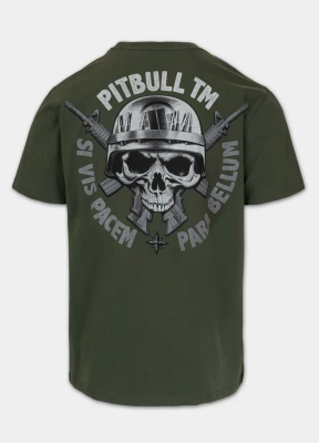 Koszulka Pit Bull Para Bellum zielona