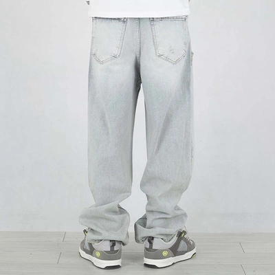 Spodnie Baggy I8 Denim BAG54 jasne niebieskie