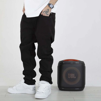 Spodnie Mass Pants Box Relax Fit czarne