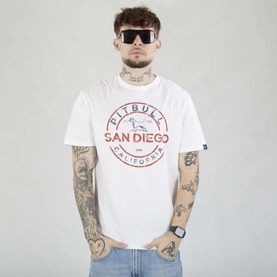 Koszulka Pit Bull San Diego INS. biała