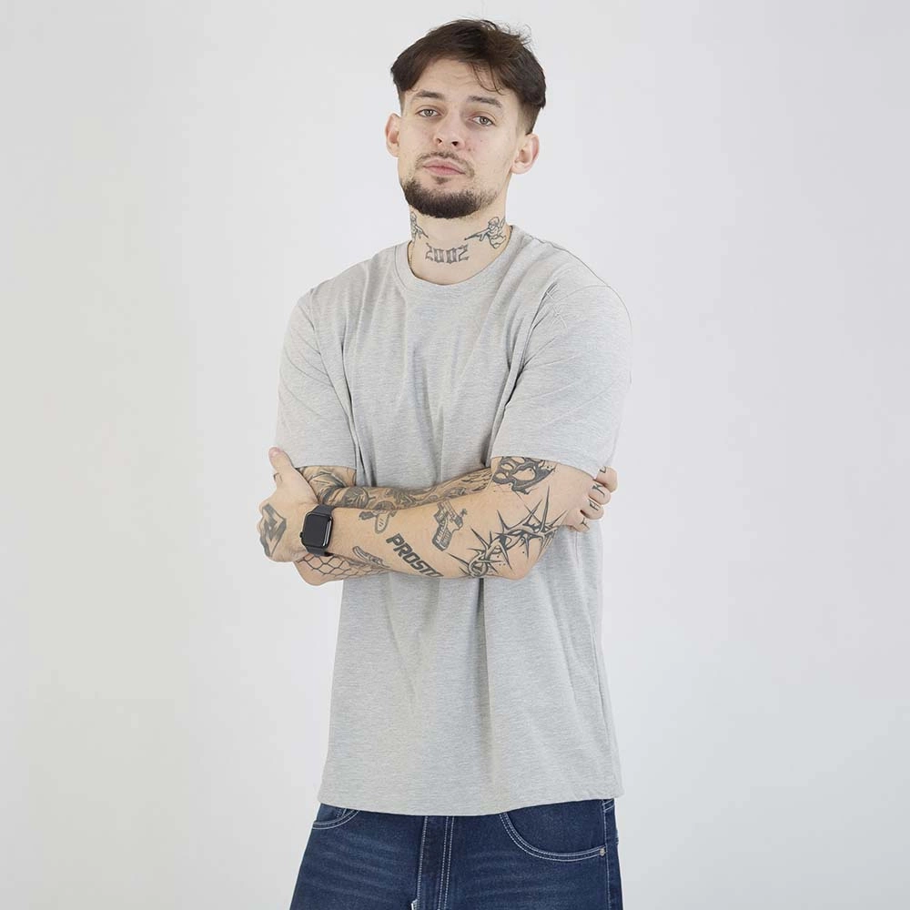 Koszulka Stoprocent Haftbark szara