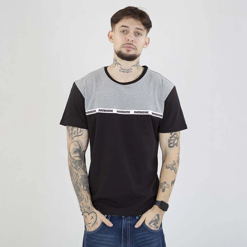 Koszulka Patriotic P-Modern Tape czarna