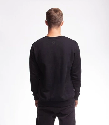 Smoke Story SOFT POCKET Bluza bez kaptura Czarny