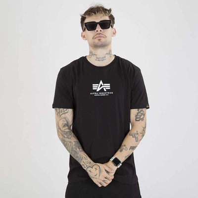 Koszulka Alpha Industries Basic T ML 118533 czarna