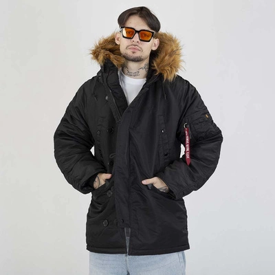 Kurtka Zimowa Alpha Industries N3B VF 59 103141 czarna