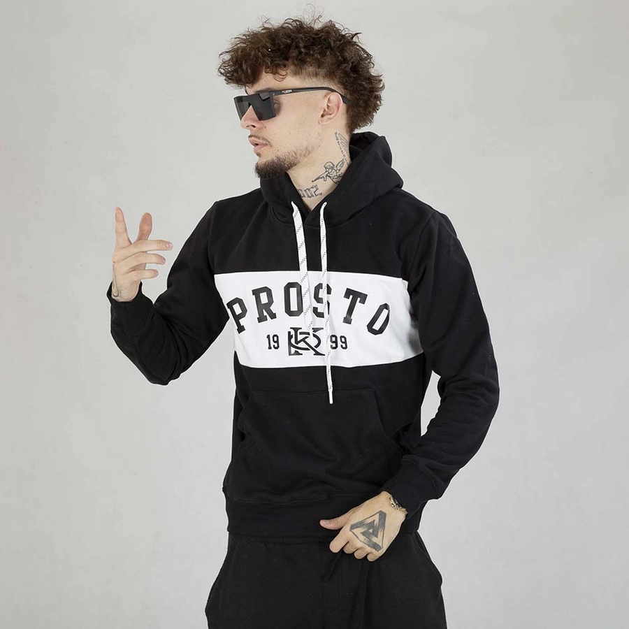 Bluza Hoodie Prosto Fokz czarna