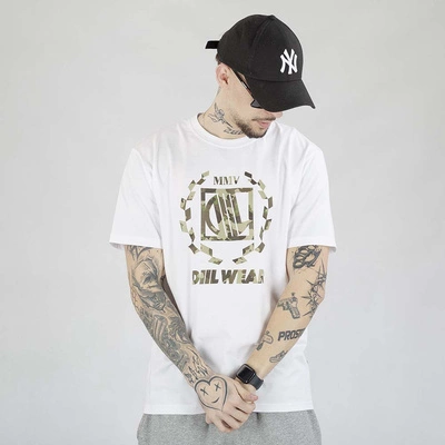 Koszulka Diil Laur Camo biała