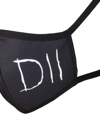 Maska Demonologia Nożyczki czarna