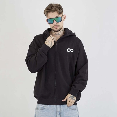 Bluza Prosto Hoodie ZIP Infinity czarna