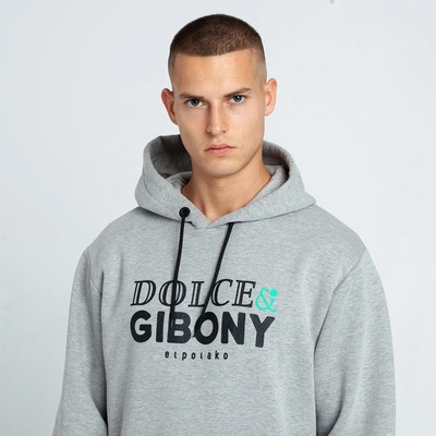 El Polako DOLCE&GIBONY Bluza z Kapturem Szary