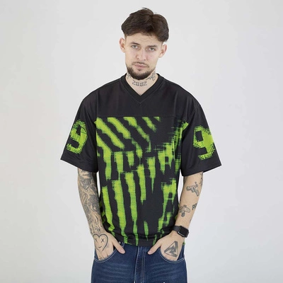 Koszulka Stoprocent Jersey Bullet czarny zielony