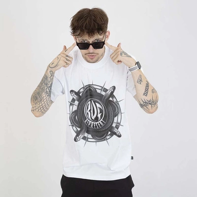 Koszulka Brain Dead Familia Snakes biała