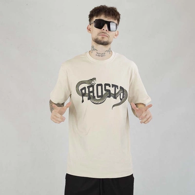 Koszulka Prosto Snake beżowa