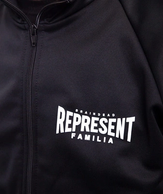 Brain Dead Familia BDF Bluza Rozpinana Czarny
