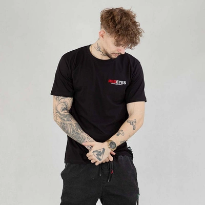 Koszulka Red Eyes King czarno biała