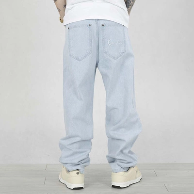 Spodnie Baggy Karl Kani Small Signature 6000493 bleached blue