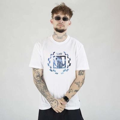 Koszulka Diil Laur High biała niebieska