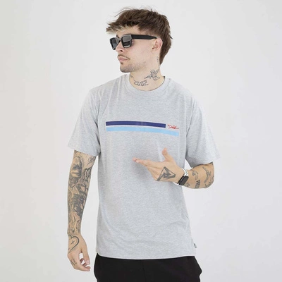 Koszulka Diil Laur szara niebieska