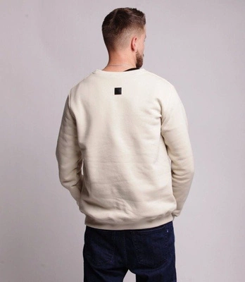 Smoke Story SMALL SSG Bluza bez kaptura Beżowy