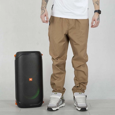 Spodnie Jogger Stoprocent Classic Black Tag Haftbark brązowe