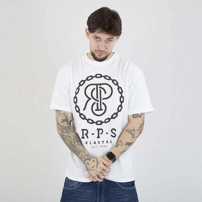 Koszulka RPS Rysiu Peja Solufka Chain biała