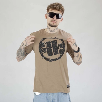 Koszulka Pit Bull Scratch beżowa