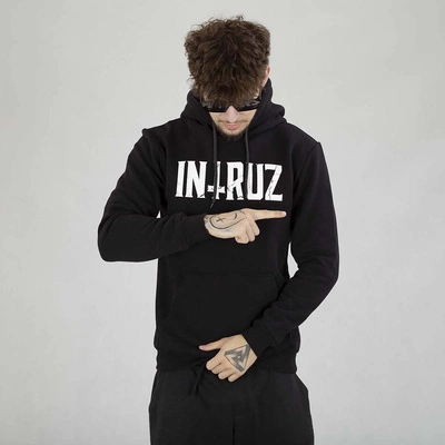 Bluza Hoodie Intruz Klasyk czarna