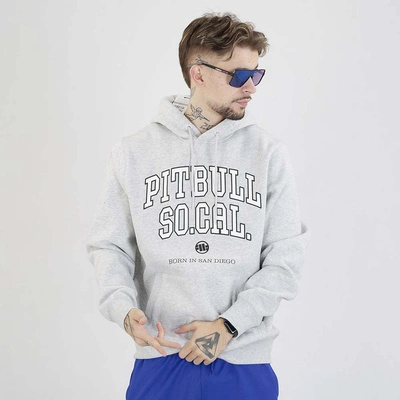 Bluza Pit Bull Hoodie So Cal szara