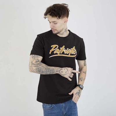 Koszulka Patriotic Retro Script czarna