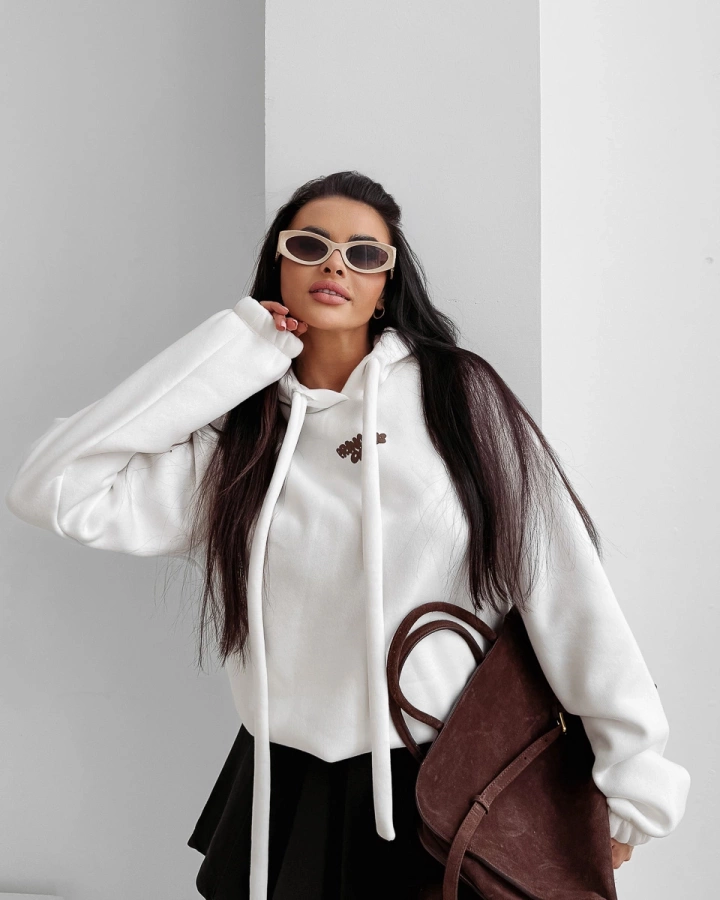 Bluza Olavoga Hoodie Frost Layer ecru