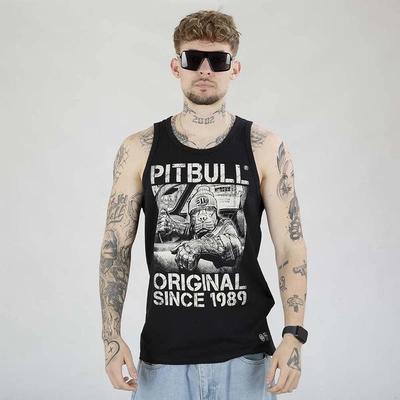 Tank Top Pit Bull Slim Fit Drive czarny