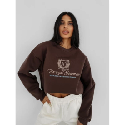 Bluza Olavoga Fall Essence brązowa