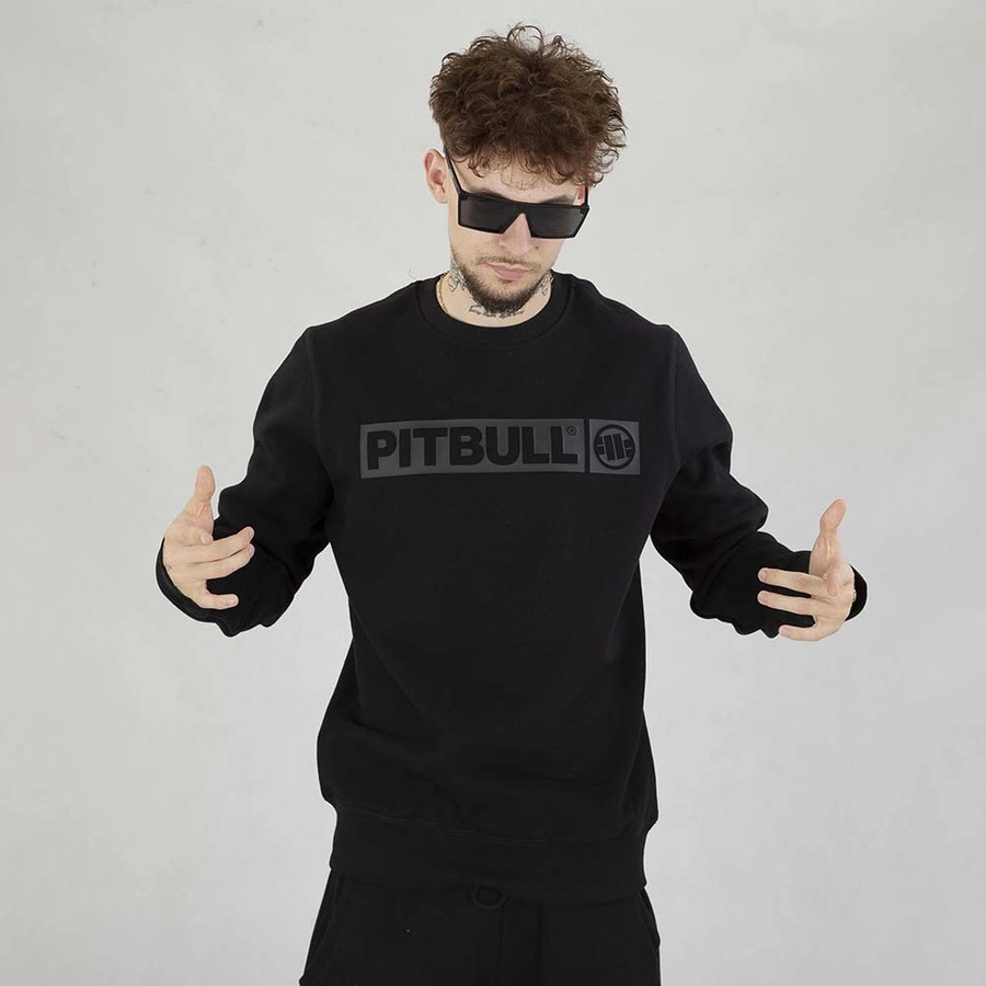 Bluza Pit Bull Crewneck Hilltop czarna