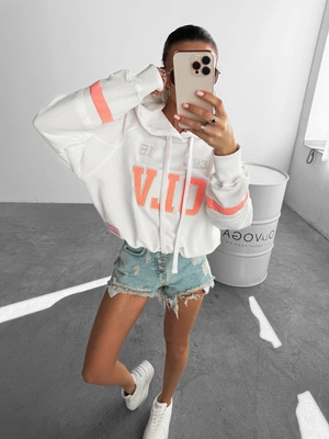 Bluza Olavoga Hoodie Grape ecru