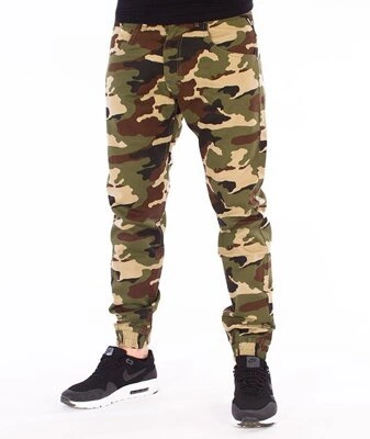 Mass-Base Jogger Pants Sneaker Fit Spodnie Woodland Camo