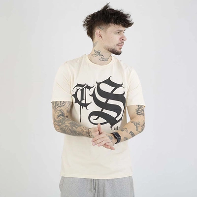 Koszulka Ciemna Strefa Chicano Gotyk beżowa