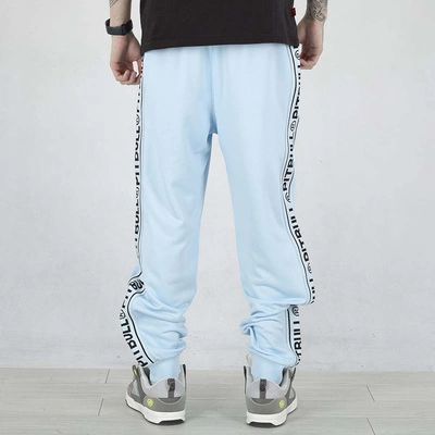 Spdonie dresowe Pit Bull Oldschool Tape Logo Terry Group błękitne