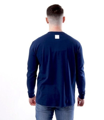 El Polako-3EP CUT Longsleeve Granatowo Szary