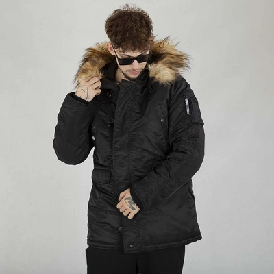 Kurtka Zimowa Pit Bull Alder 2022 czarna