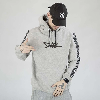 Bluza Diil Hoodie Tape szara