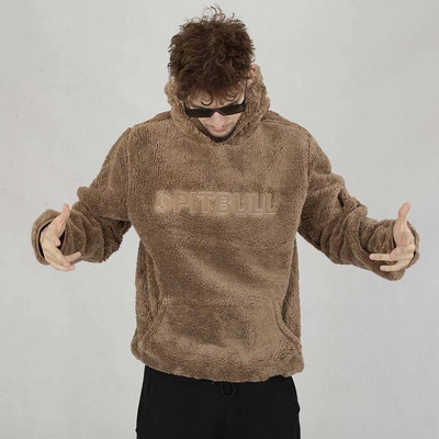 Bluza Pit Bull Hoodie Aragon brązowa