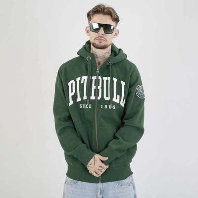 Bluza Pit Bull Hoodie ZIP Norton zielona