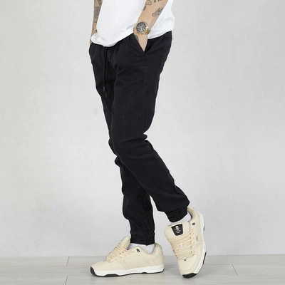 Spodnie Jogger Moro Sport Mini Paris Laur Pocket czarne