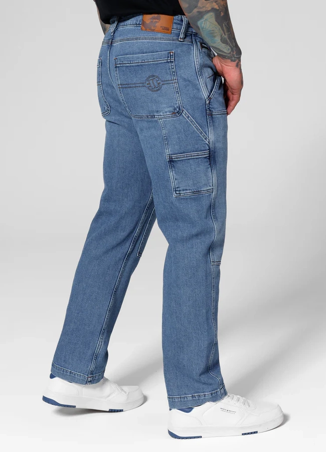 Spodnie Jeansowe Pit Bull Carpenter Classic Wash