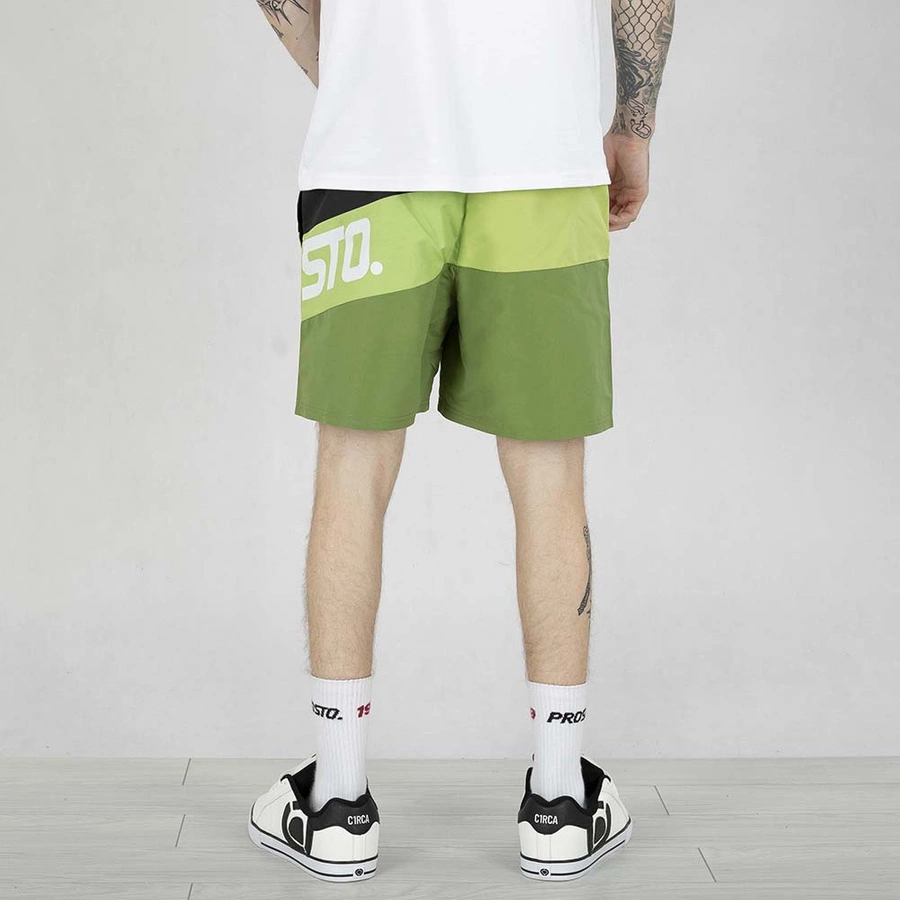 Krótkie Spodenki Prosto Swim Shorts Slide zielone