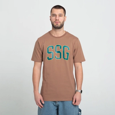 Koszulka Smoke Story New College Brązowa